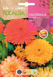 Semilla Calendula Doble Variada