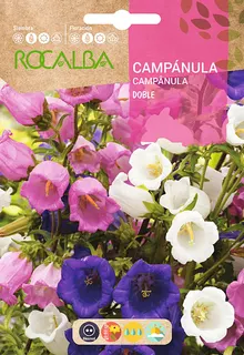 Semilla Campanula Doble Variada