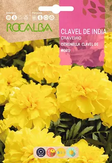 Semilla Clavel de India Citronella Doble Enano