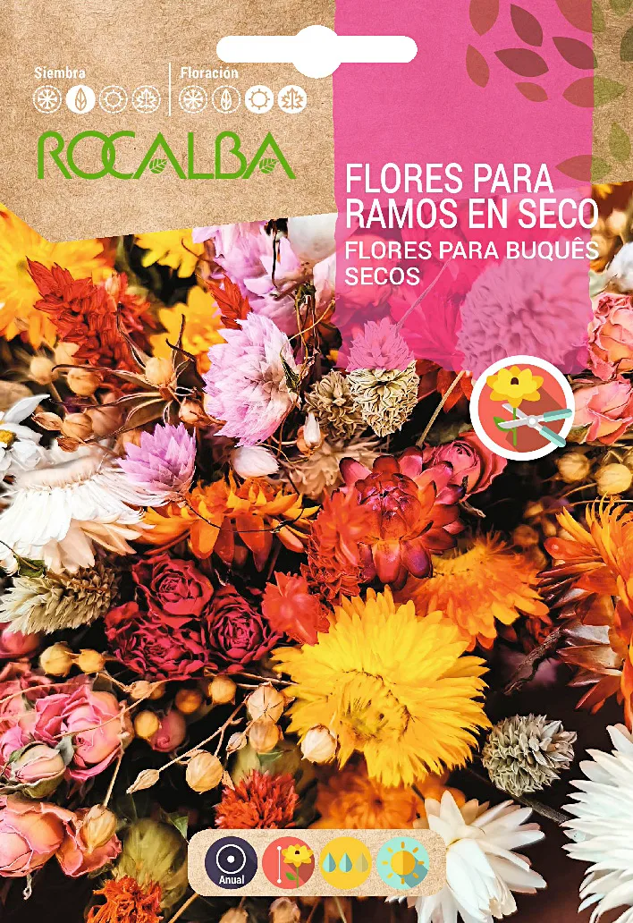 Semilla Flores para Ramos en Seco