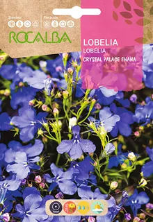 Semilla Lobelia Crystal Palace Enana Azul