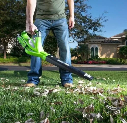 Soplador Bateria Greenwork 40v — foto 2