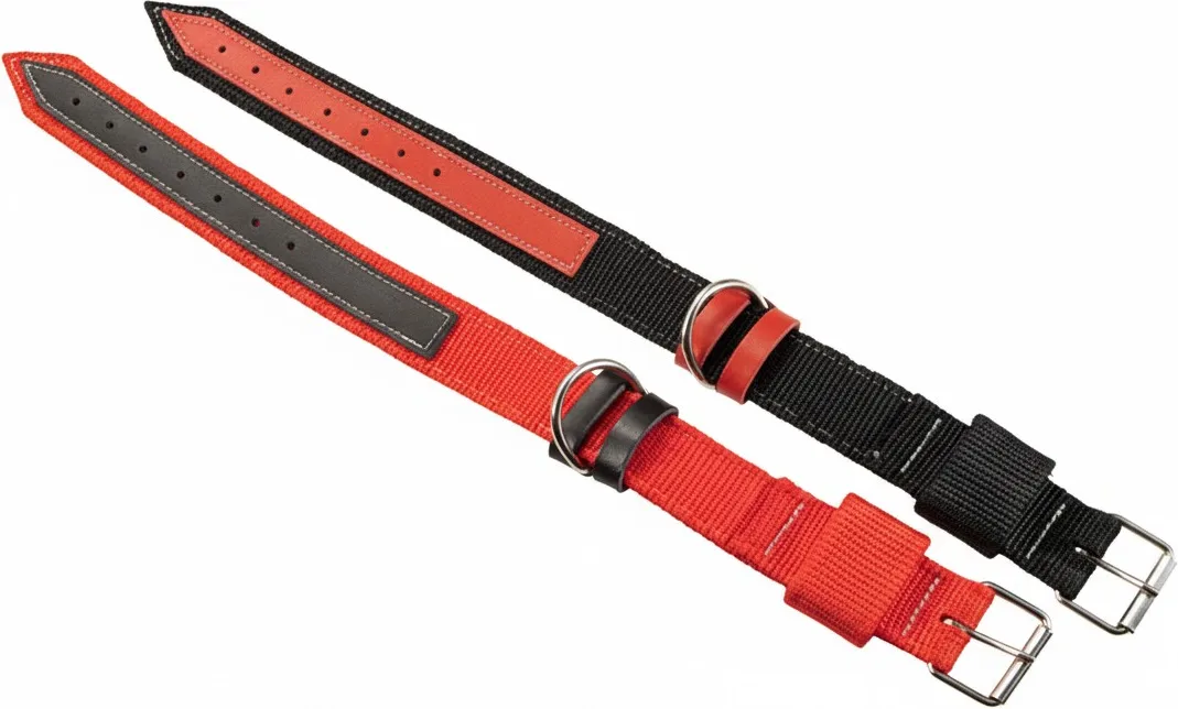 Collar Cinta Serraje Doble 45 x 2,5 cm