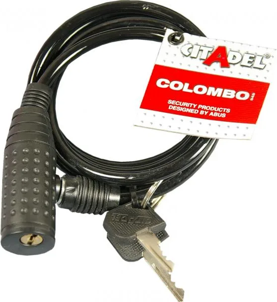 Cable Bici Espiral Llave 120 cm