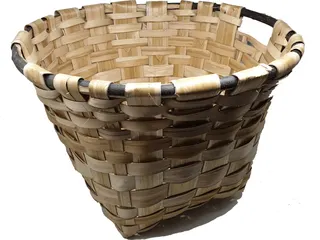Cesto Madera Redondo Artesanal Nº5