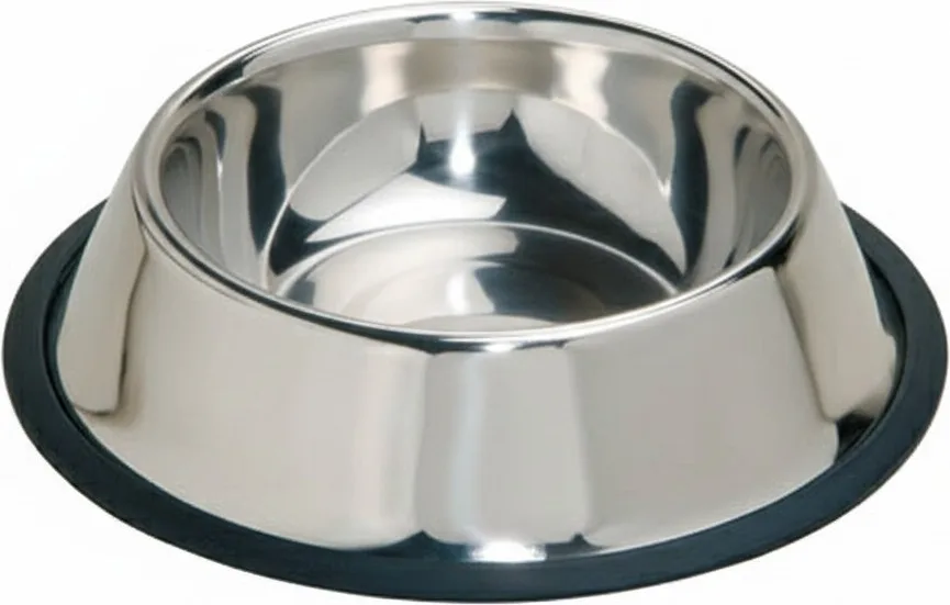 Comedero Perros 25 x 9 cm. 2500 ml. acero Inoxidable