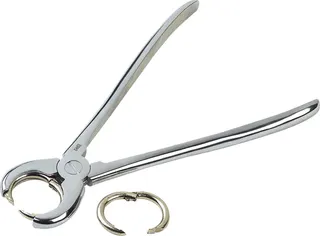 Pinza Colocar Anillas Nasales Cerdos