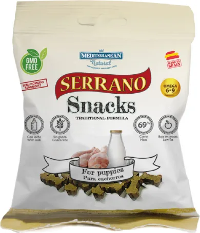 Snack Serrano Perros Especial Cachorros Bolsa 85 gr — foto 2