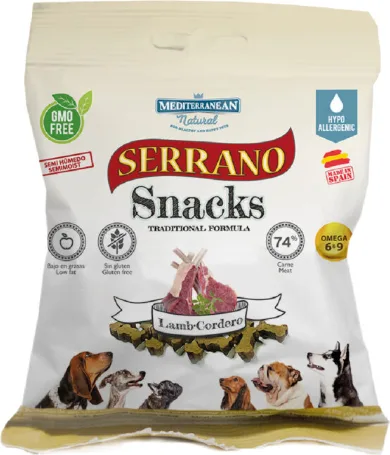 Snack Serrano Perros Cordero Bolsa 85 gr — foto 2