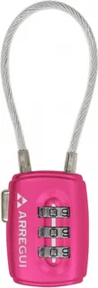 Candado Gym Arco Flexible Rosa 30mm