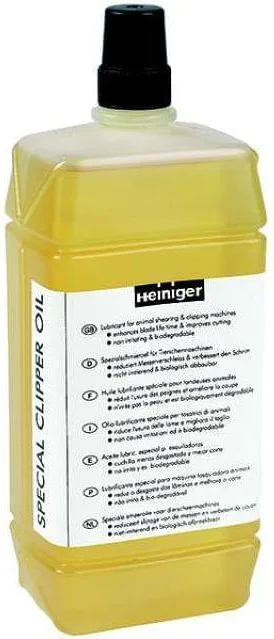Botella Aceite Lubricante Heiniger 500 ml.
