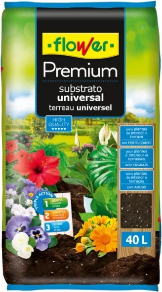 Sustrato Flower Premium 40 Litros