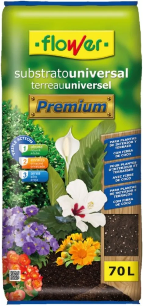 Sustrato Premium Flower 70 Litros