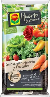 Sustrato Compo Huerto y frutales 50 litros