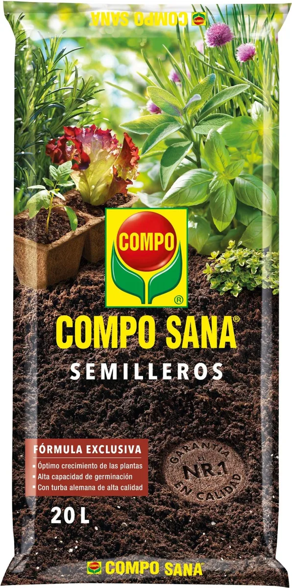 Sustrato Compo Sana Semilleros 20 litros