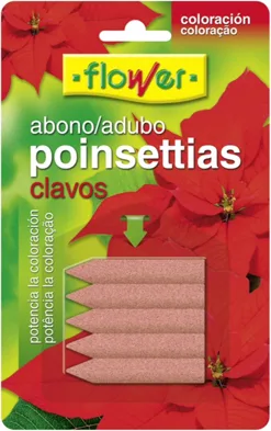 Flower Abono Clavos Poinsettias 5ud — foto 2