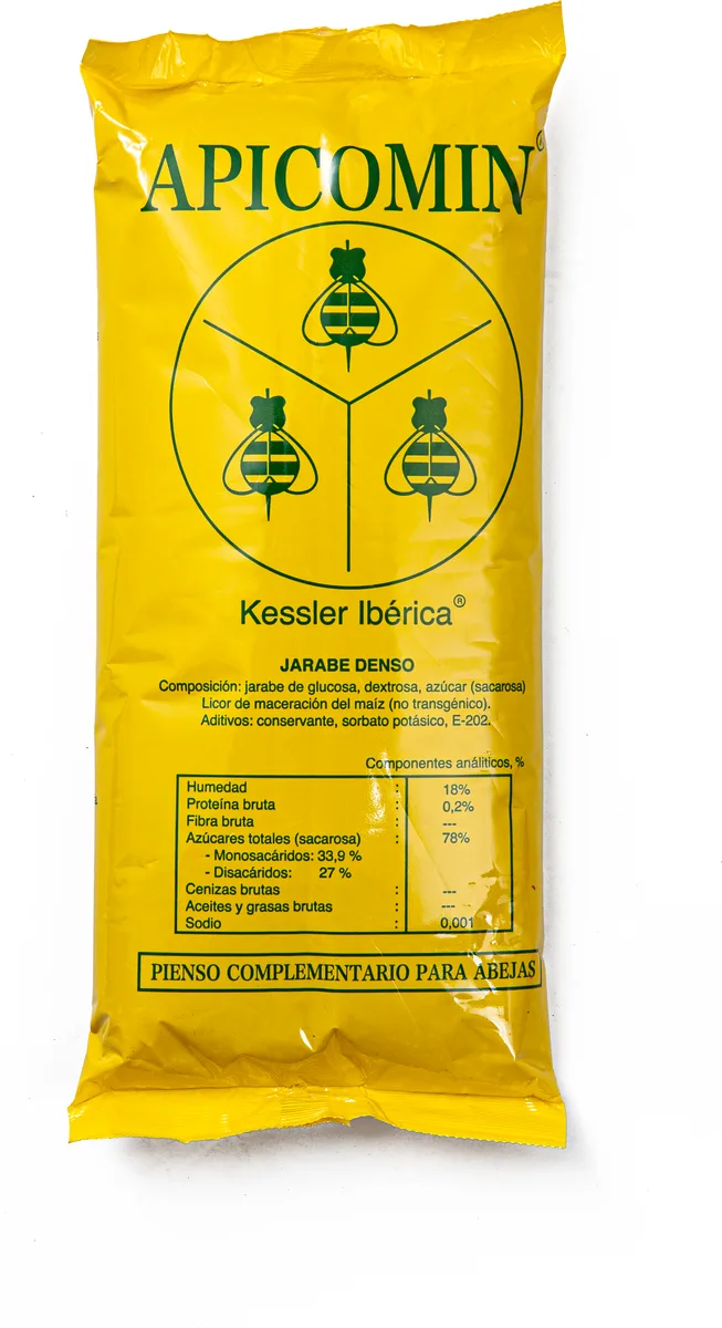 Alimento Abejas Apicomin Jarabe Denso 1 Kg