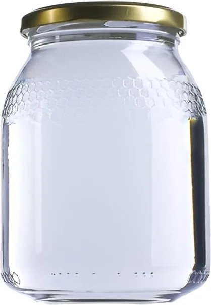 Tarro Cristal con Tapa 1kg Bajo — foto 2