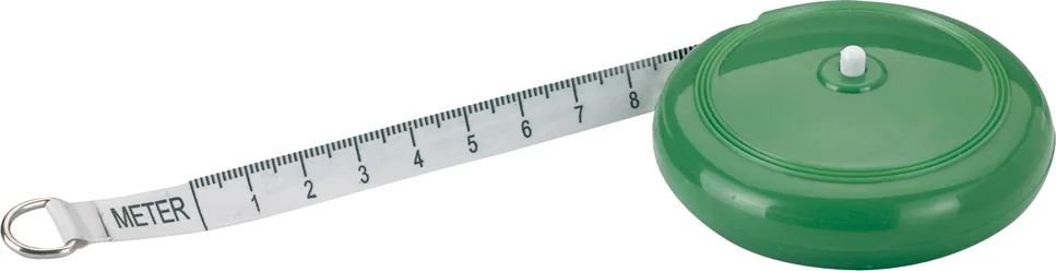 Cinta Metrica 2.50mts Peso Vacuno Verde