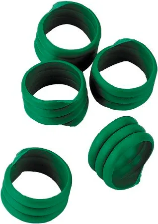 Marca Espiral Gallinas Verde 16mm 20ud — foto 2