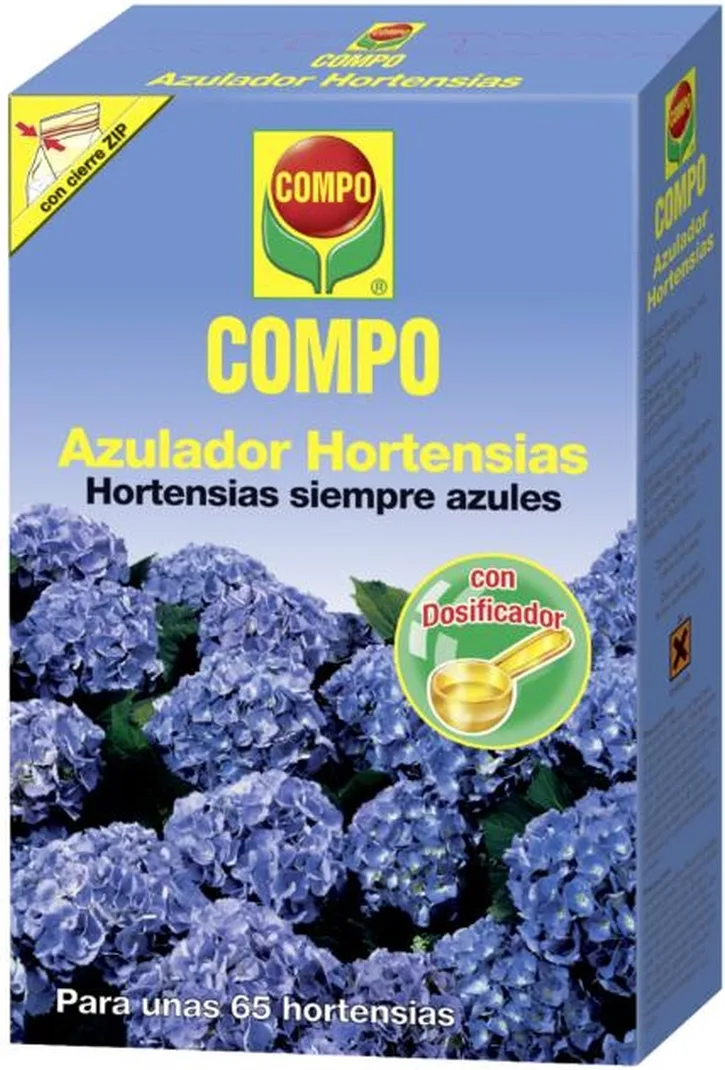 Abono Azulador Hortensias Compo 800 gr