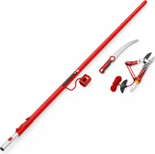 Pack de poda Outils Wolf MULTI-STAR: mango de 2,20 a 4 m + serrucho OZM3 + cortarramas ORM2