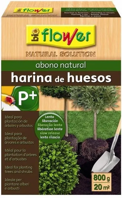 Bioflower Harina de Huesos 800 gr