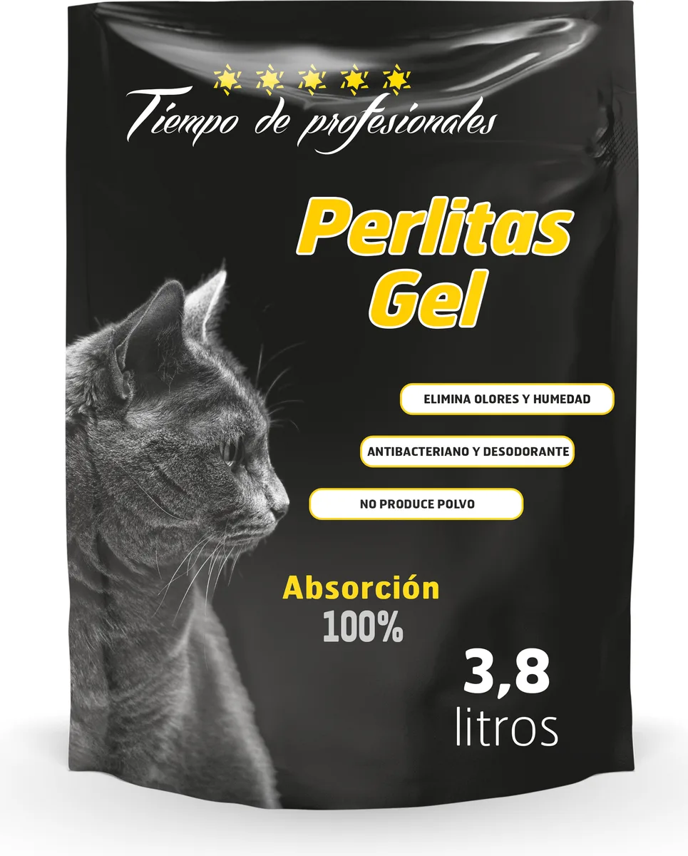 Arena Gel Silice para Gatos 3,8 litros