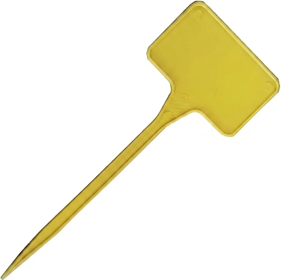 Etiqueta Forma Pincho 6x4x16 Amarilla (5u)