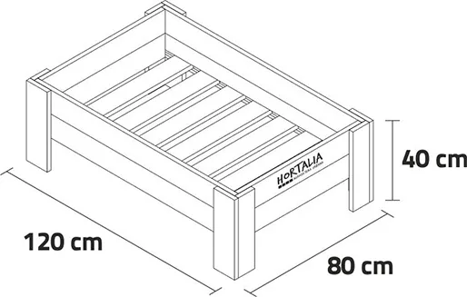 Mesa Cultivo Madera Gardenbrico L40 — foto 3