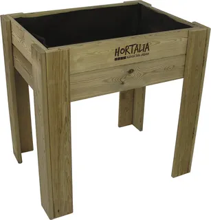 Mesa Cultivo Madera Gardenbrico M80