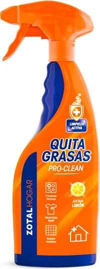 Zotal Quitagrasa Pistola 750 Ml