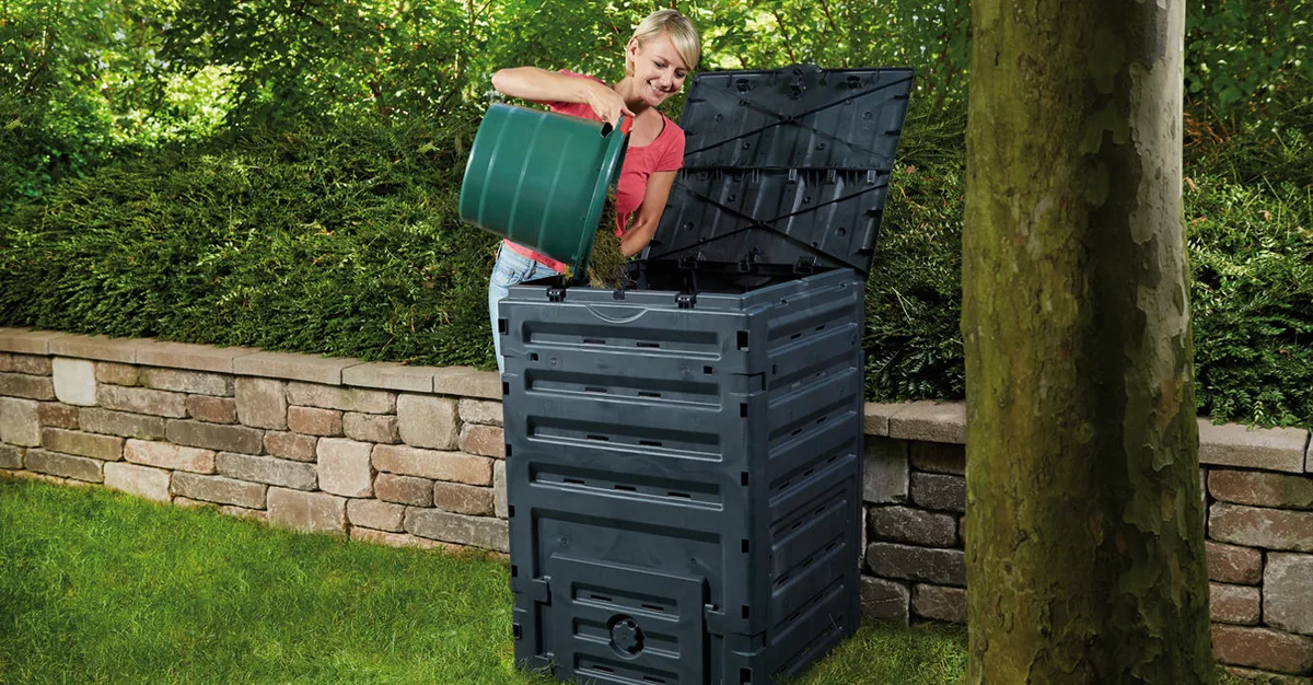 Compostador Eco-master 300l Negro — foto 2