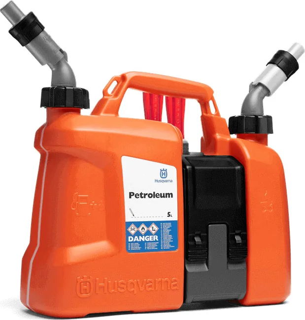 Bidon Combustible Combi Can Husqvarna Antiderrame 5 litros + 2,5 litros