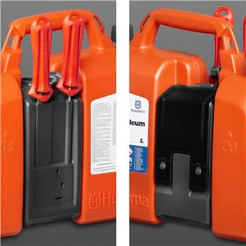 Bidon Combustible Combi Can Husqvarna Antiderrame 5 litros + 2,5 litros — foto 10