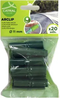 Pack 20 Clips para Arcos 11mm Diametro
