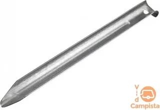 Pack 8 unidades Piqueta Plana Camping 17cm