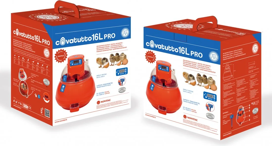 Incubadora Automatica Covatutto 16 Digital Pro — foto 2