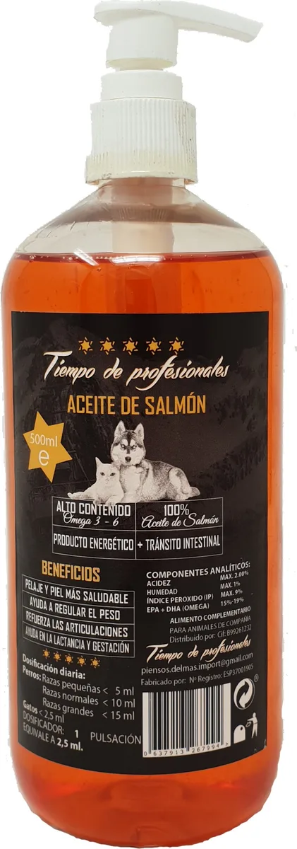 Aceite Salmon para Perros 1 Litro — foto 2