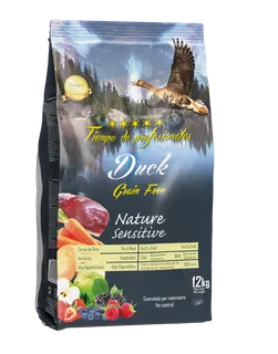 Pienso Perros Tiempo de Profesionales Pato Grain Free 12 kg