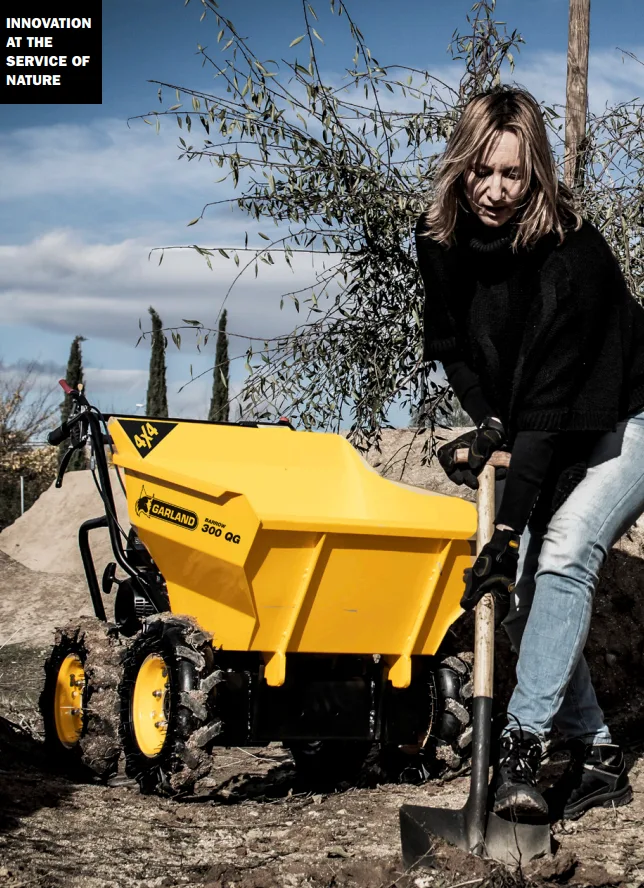 Carretilla Motor Gasolina Garland 4x4 Barrow 400qg-v25 — foto 9