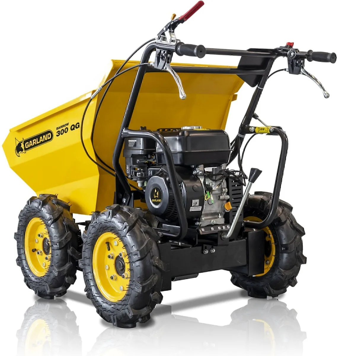 Carretilla Motor Gasolina Garland 4x4 Barrow 400qg-v25 — foto 2