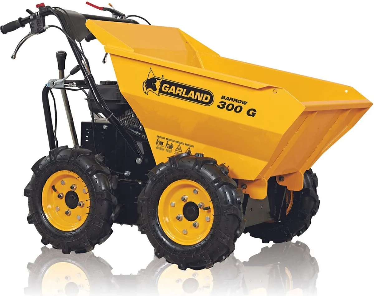 Carretilla Motor Gasolina Garland 4x4 Barrow 400qg-v25