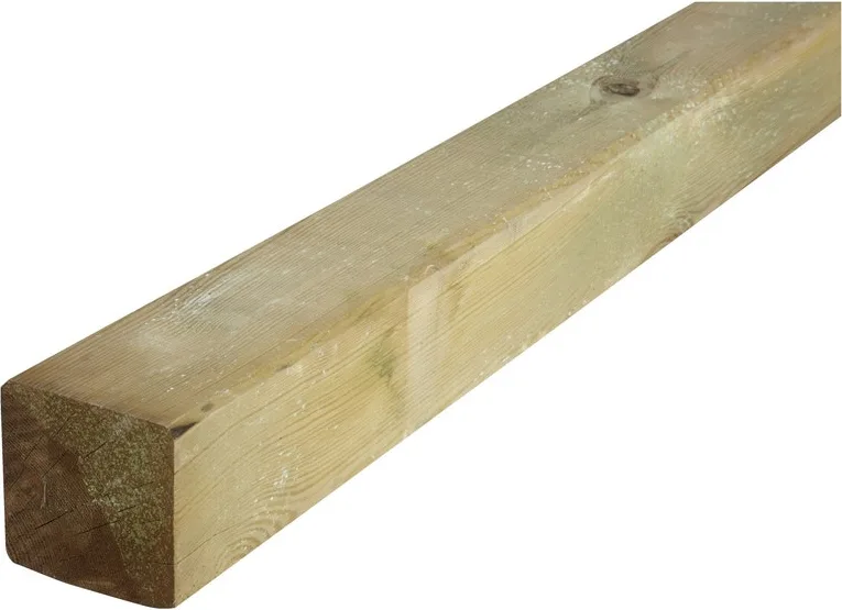 Poste Cuadrado Madera 80cm