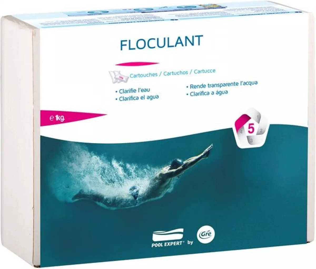 Cartuchos Floculantes 1kg