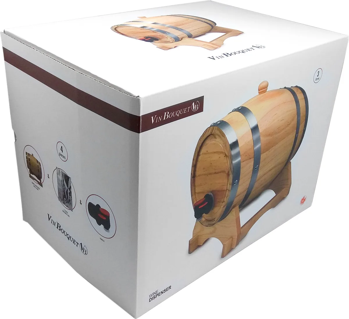 Barril Dispensador de Vino Vin Bouquet — foto 2