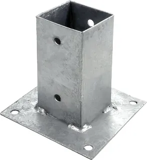 Anclaje Poste Cuadrado Madera 9x9cm