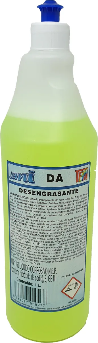 Desengrasante Extrafuerte Jemi 1l
