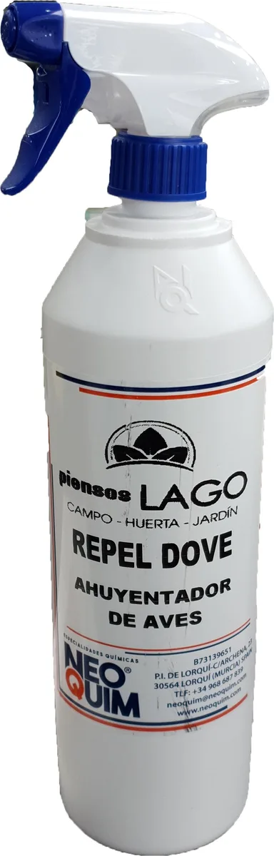 Spray Repelente Pajaros Y Palomas 1 Litro