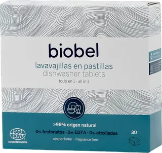 Pastilla Lavavajillas Eco 30 Ud Biobel